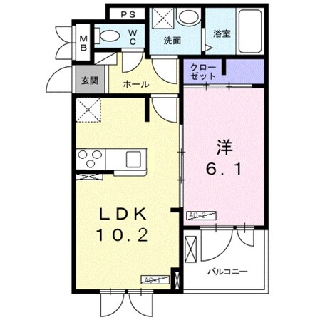 プチ　ラパンの物件間取画像